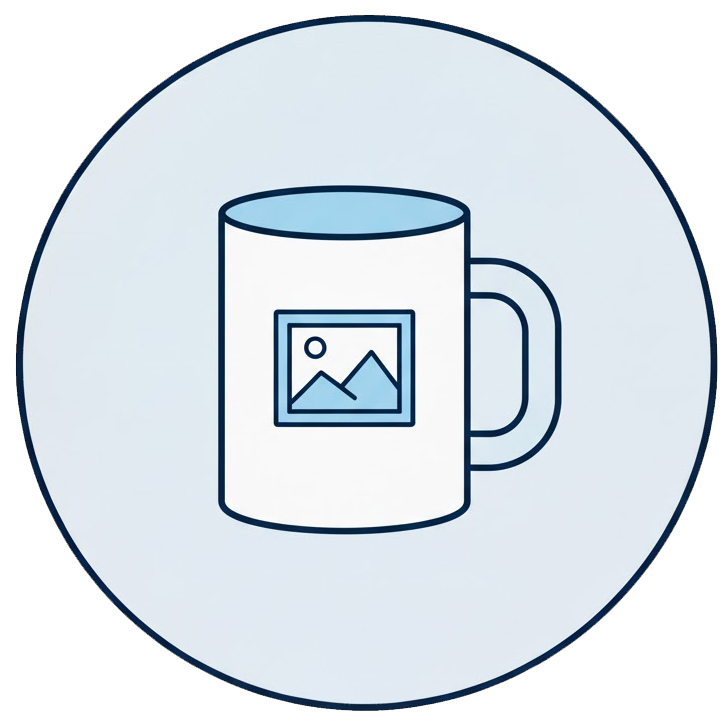 Fényképes bögrék ikon