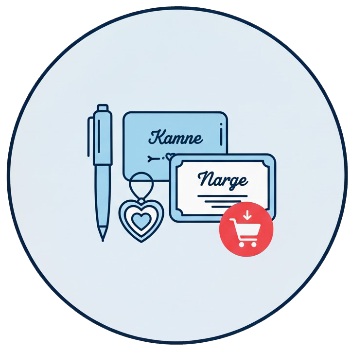 Gravirozható ajándéktárgyak ikon