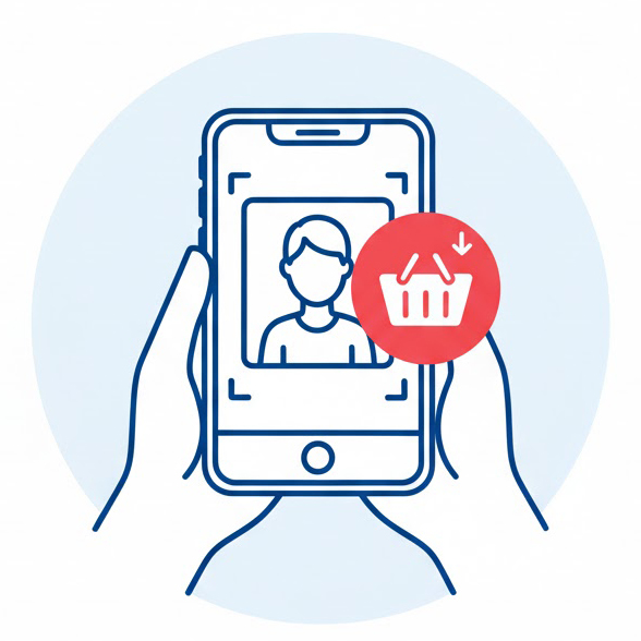 Igazolványkép készítés / Igazolványkép saját képről ikon