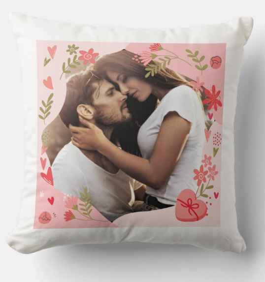 Egyedi fényképes párna - Valentin - V01