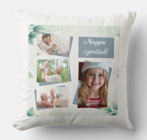 Egyedi fényképes párna - Modern - M02