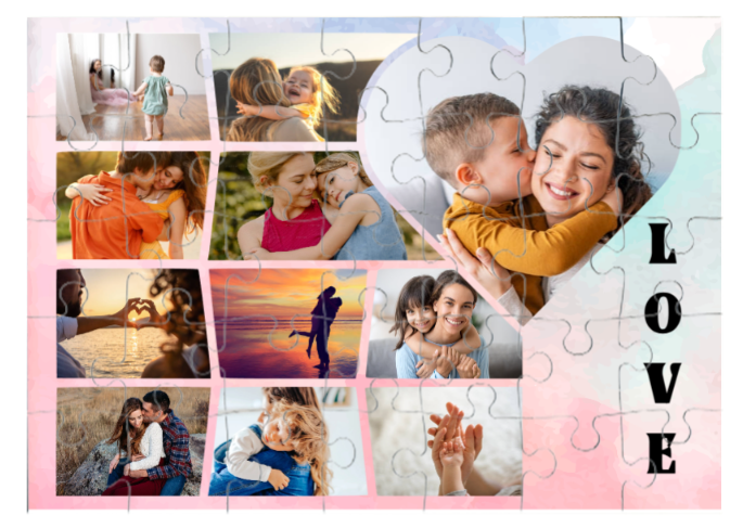 Egyedi fényképes puzzle 35dbos - Szerelem -  LoveMagic