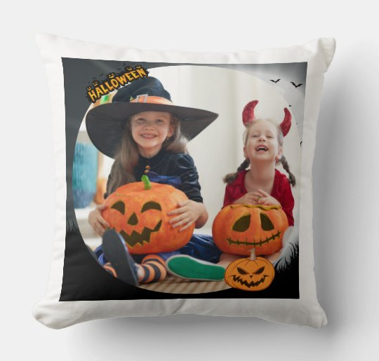Egyedi fényképes párna - Halloween - H01